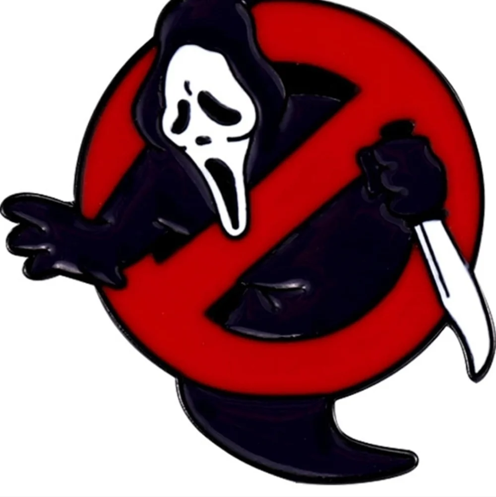 Ghostface Horror Movie Enamel Pin Set 6 piece